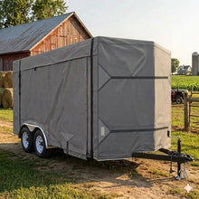 Load image into Gallery viewer, V-Nose Enclosed Unitlity Trailer Cover
