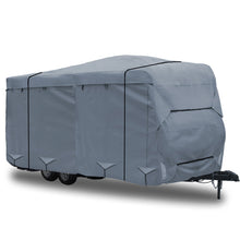 Load image into Gallery viewer, GEARFLAG Travel Trailer RV Cover 4 Layers top with reinforced windproof side-straps
